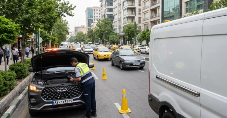 دریافت خدمات امداد مدیران خودرو تهران